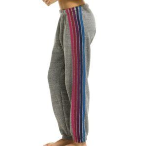 Aviator Nation Stripped Tracksuit NWT